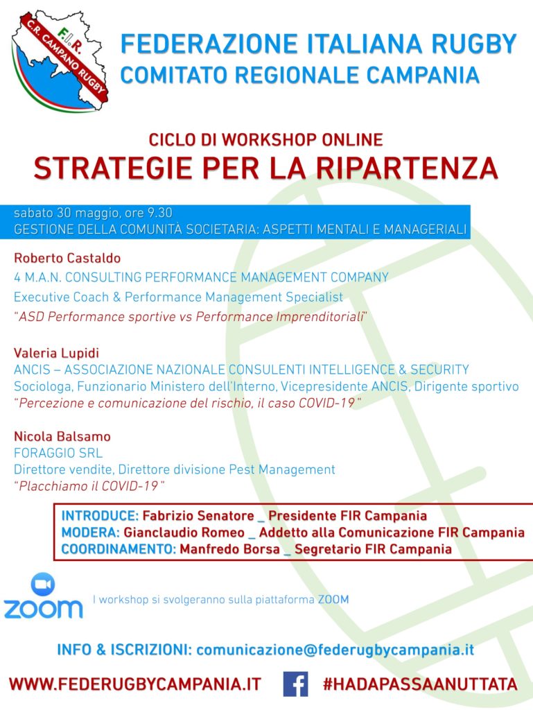 FIR Campania - workshop 1 - 30-05-2020